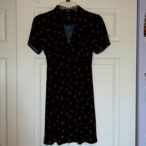 Sized junior small 50s/60s inspired mini sleeved dress
